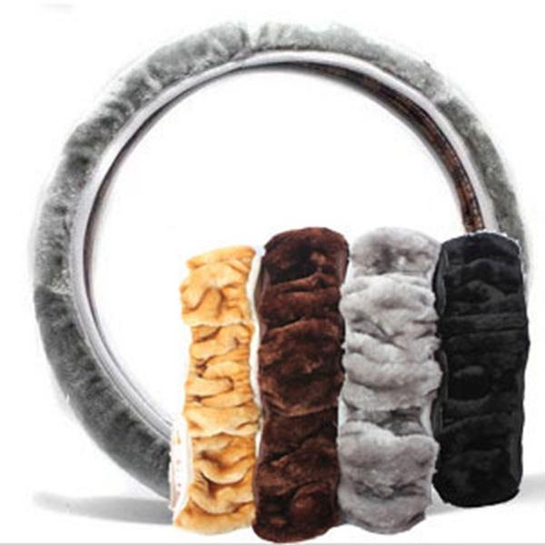 2-Piece: Car Steering Wheel Cover Outlet Clearance Store