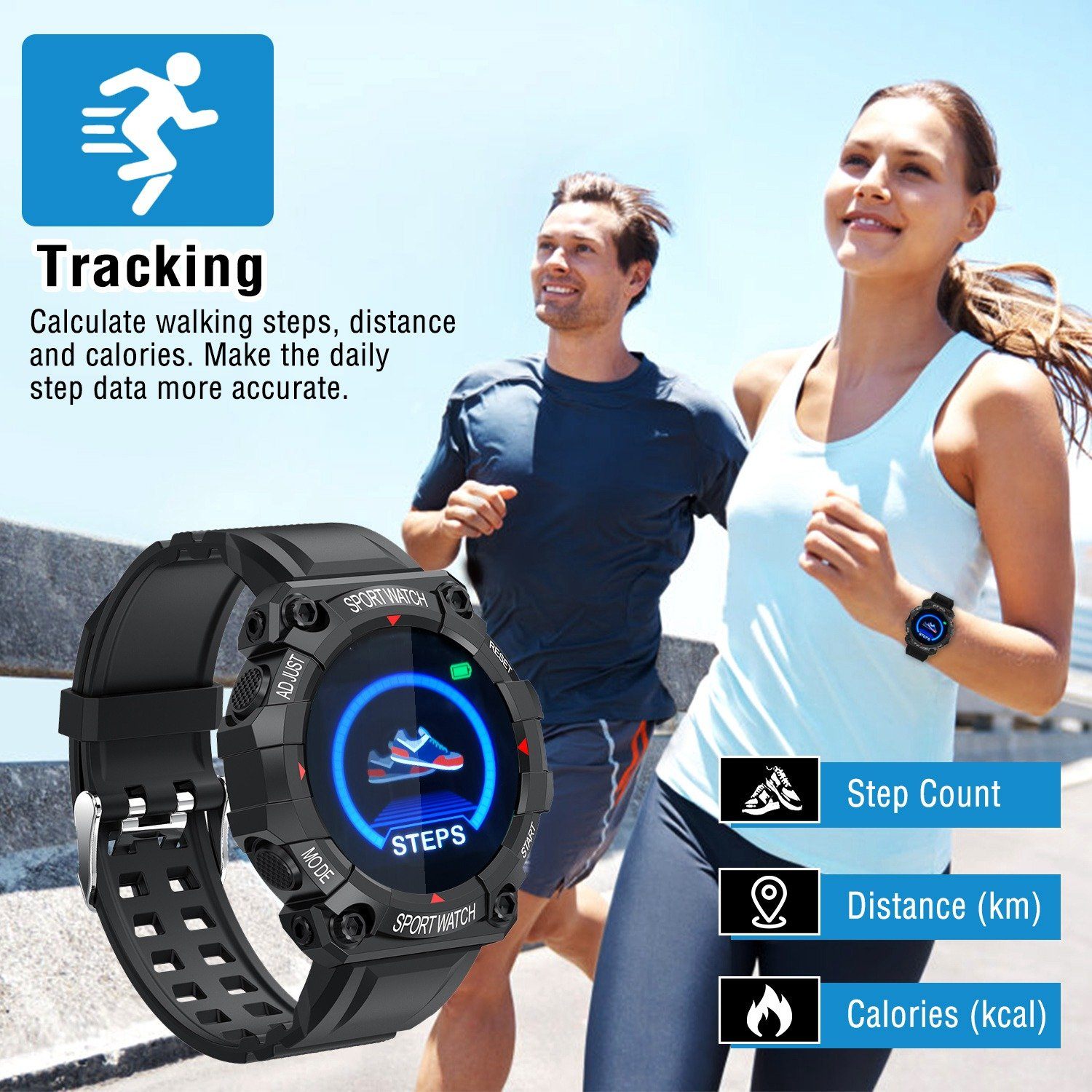 Sport Bracelet with Heart Rate Blood Pressure Sleep Monitor Collections