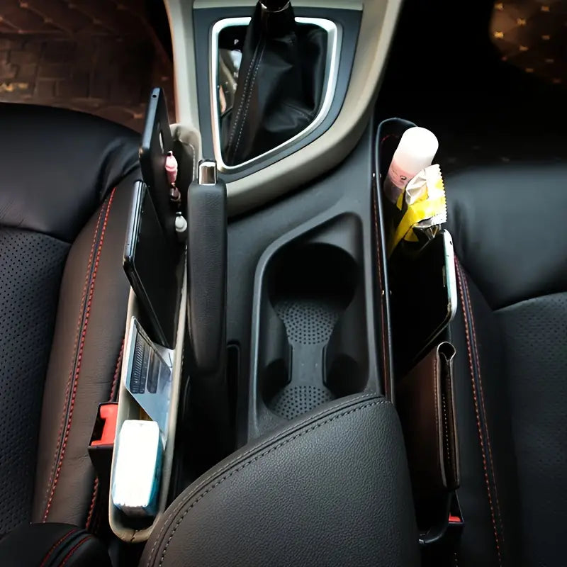 Car Organizer PU Leather Seat Slit Gap Pocket Storage Pay With Paypal Online