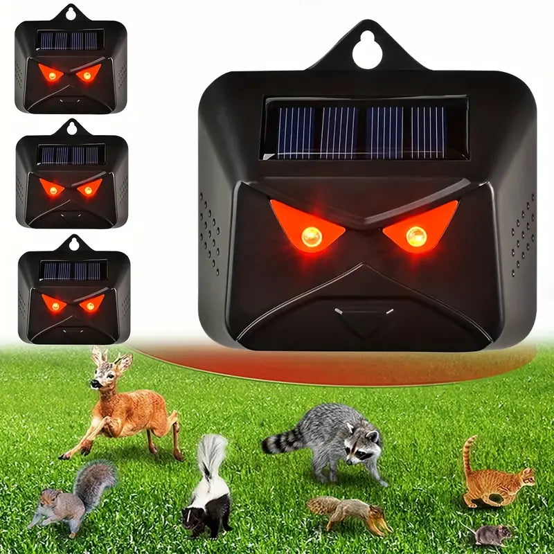 Red LED Light Waterproof Predator Repellent for Gardens Pices For Sale