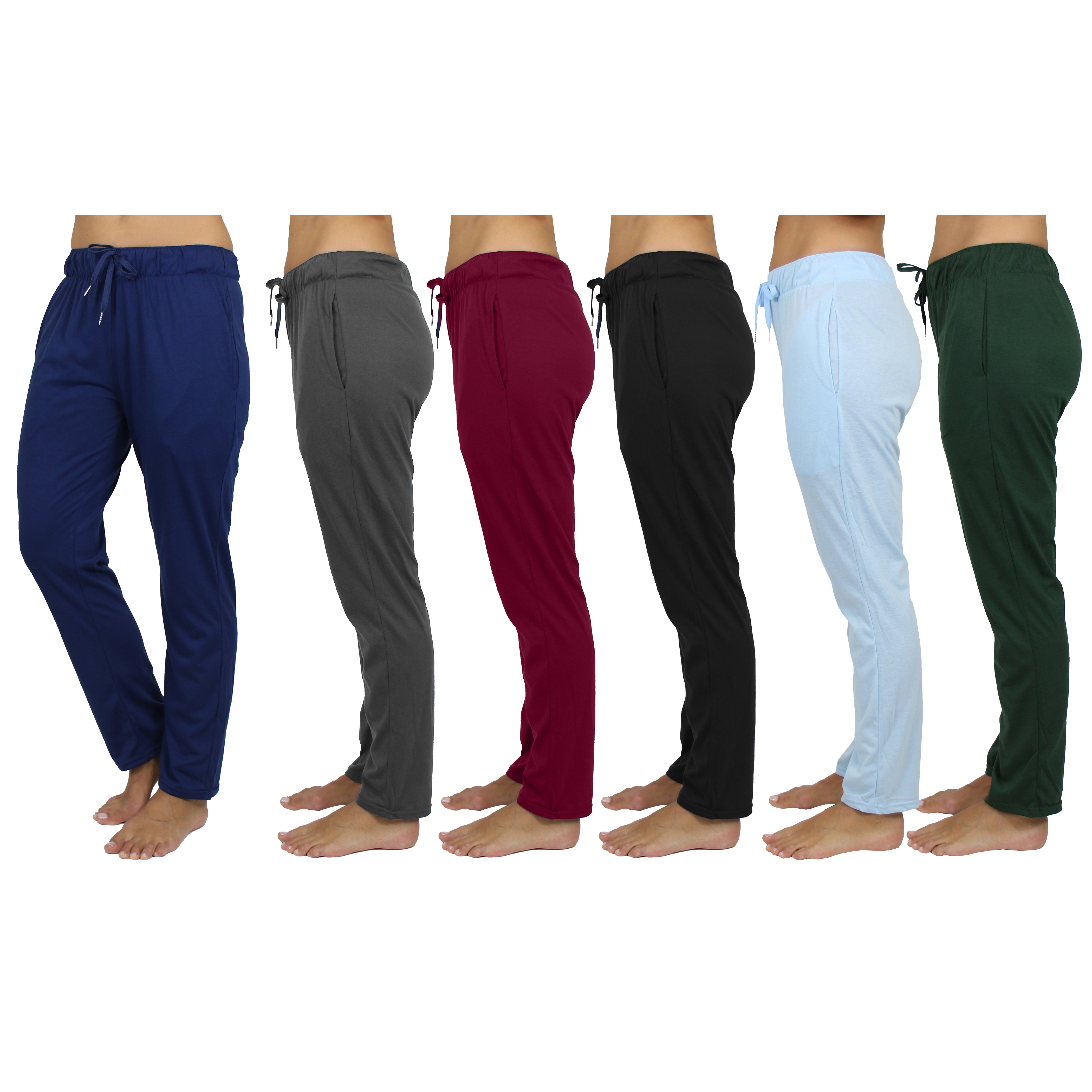 5-Pack: Assorted Women's Classic Lounge Pants Sale Professional