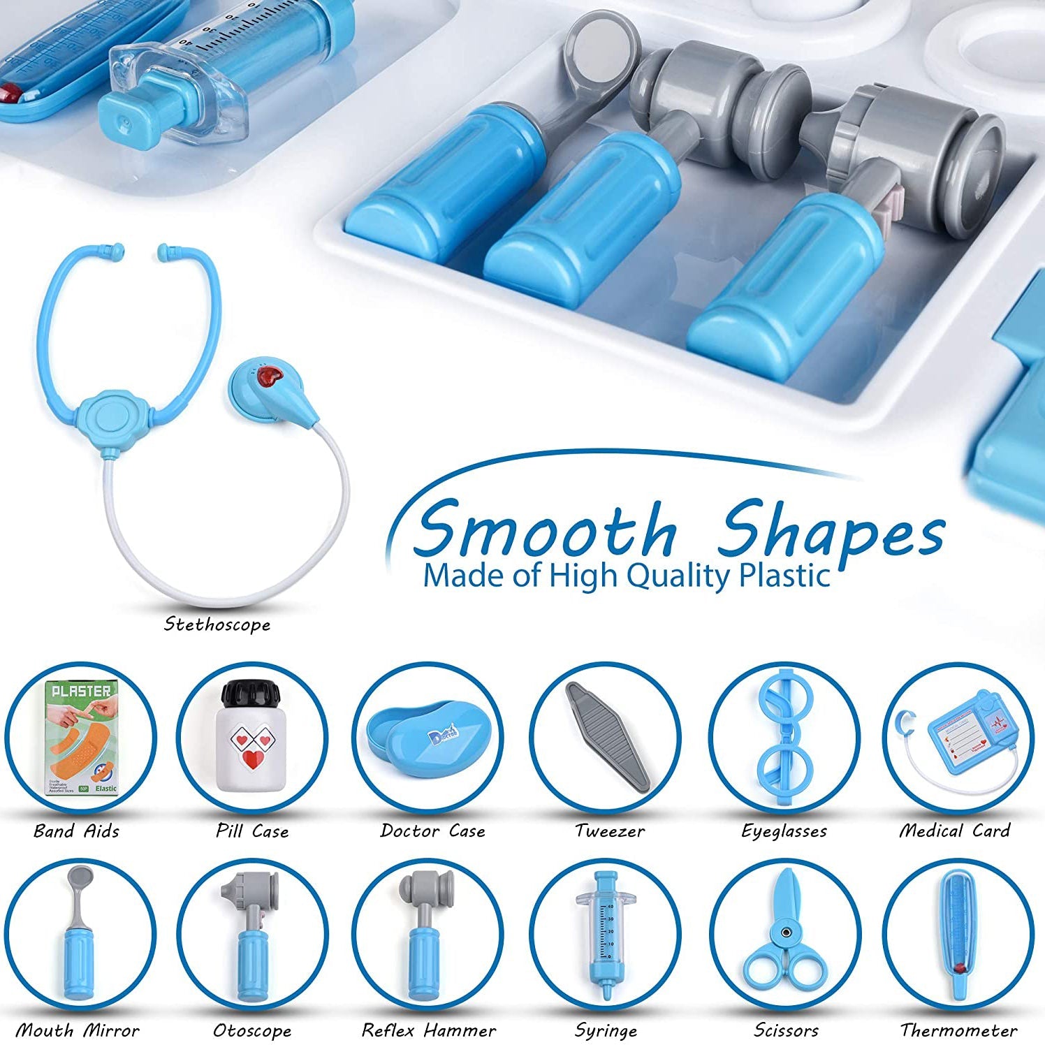 15-Piece: Ondekt Kids Doctor Set Free Shipping Deals