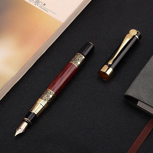 2-Pack: Wood Grain Classical Fountain Pen Ballpoint Pen Manchester Sale Online