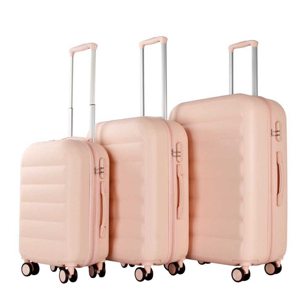 3-Piece: Lior Luggage Set with TSA Locks, Expandable, and Friction-Resistant - Includes 20, 24 & 28 Spinner Suitcases Free Shipping View