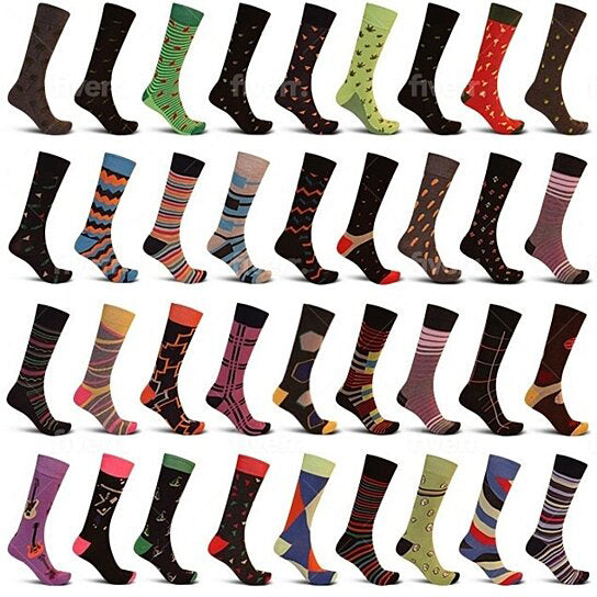 12-Pairs: Men's James Fiallo Premium Quality Dress Socks Cheap Sale Free Shipping