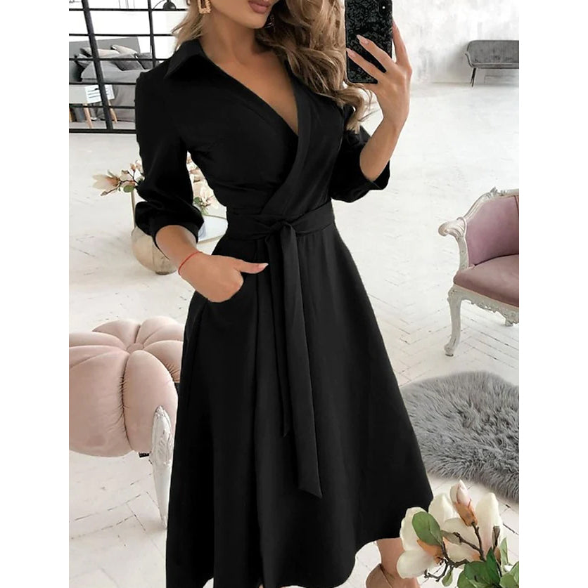 Women's A Line Dress Fashionable Cheap Online