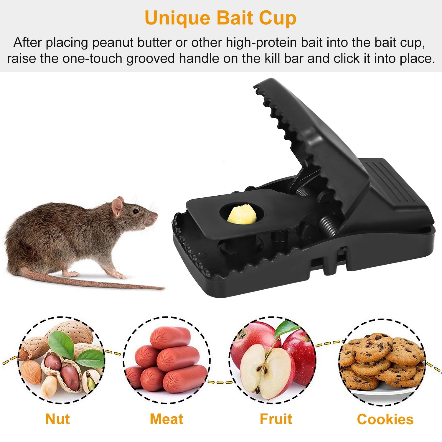 6-Pack: Reusable Mouse Trap Cheapest For Sale