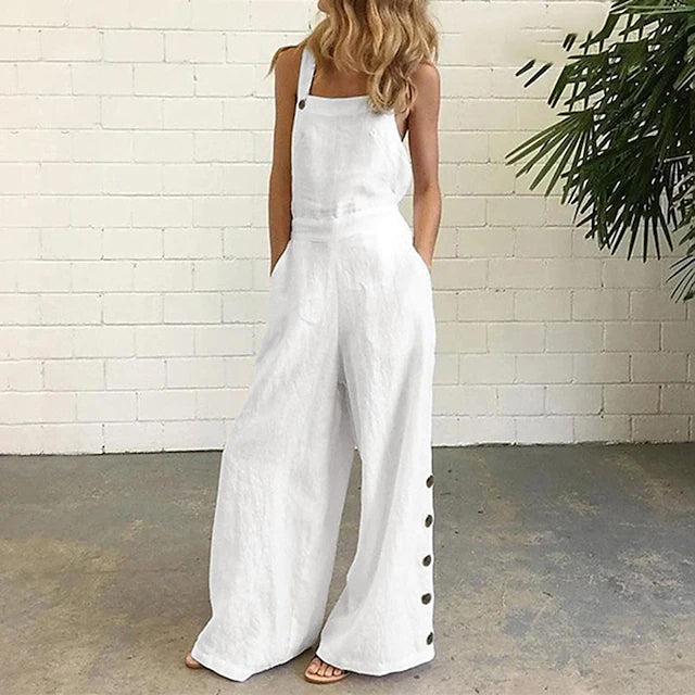 Women's Fashion Casual Loose Jumpsuit Free Shipping Real