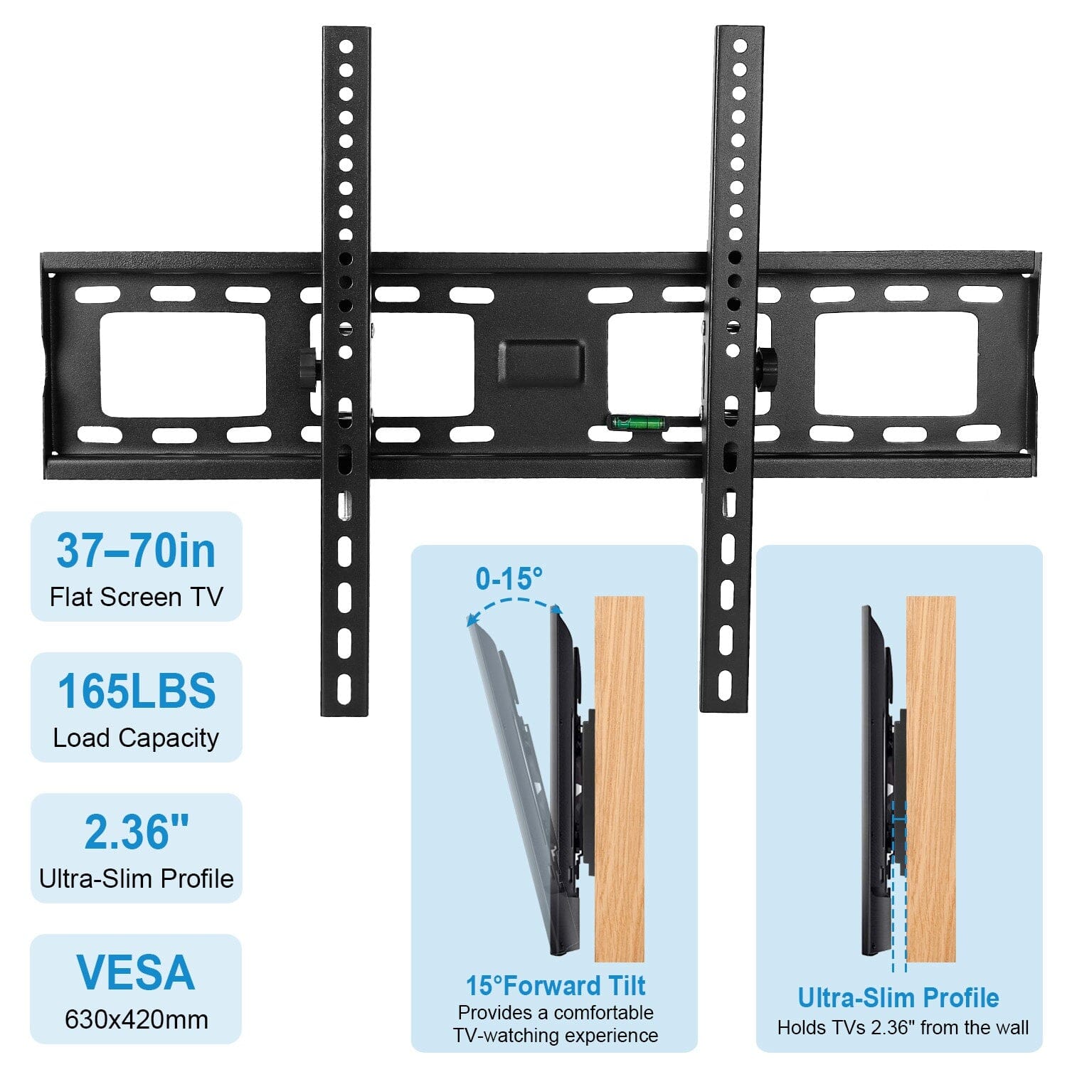 Tilt TV Wall Mount Bracket for 37-70 LED/LCD/PLASMA Flat TV From China