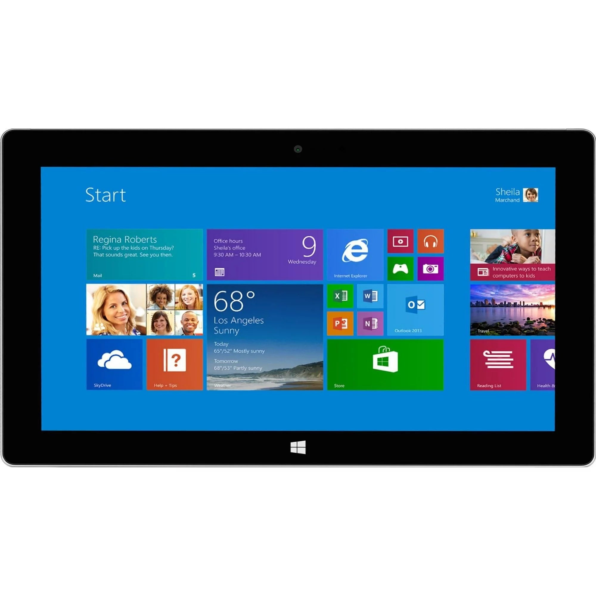 Microsoft Surface 1 4GB Ram, 128 GB, Windows 10 Pro Black (Refurbished) Clearance Pirce Sale