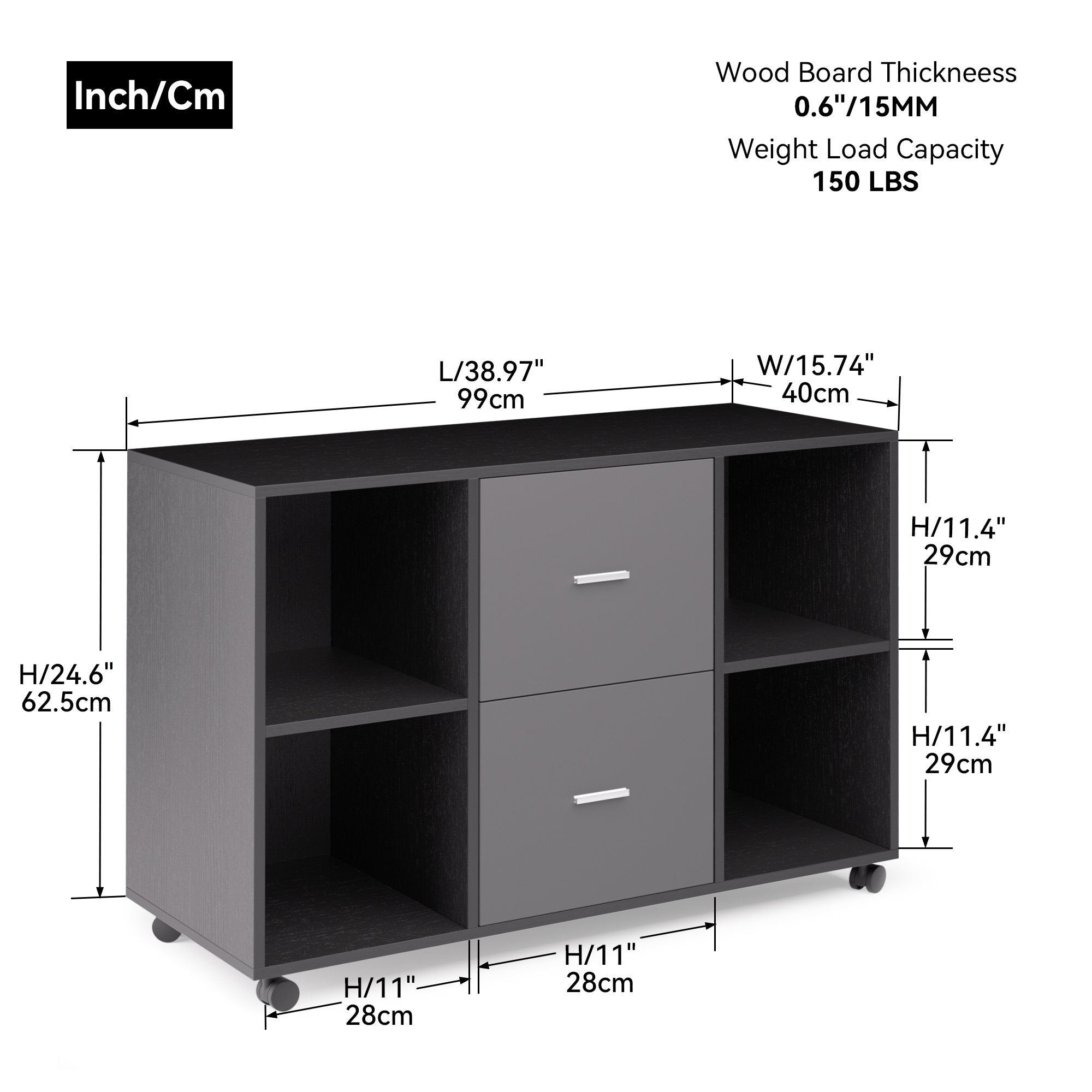 File Cabinet 2 Drawers Wooden Lateral Filling Cabinet Buy Cheap Excellent