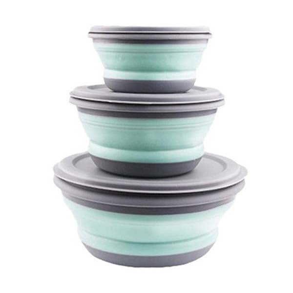 3-Pieces: Folding Camping Bowl Set Release Dates