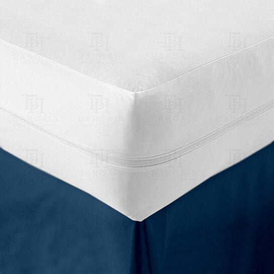 Heavyweight Zippered Waterproof and Bed-Bug Proof Vinyl Mattress Cover Protector Authentic For Sale