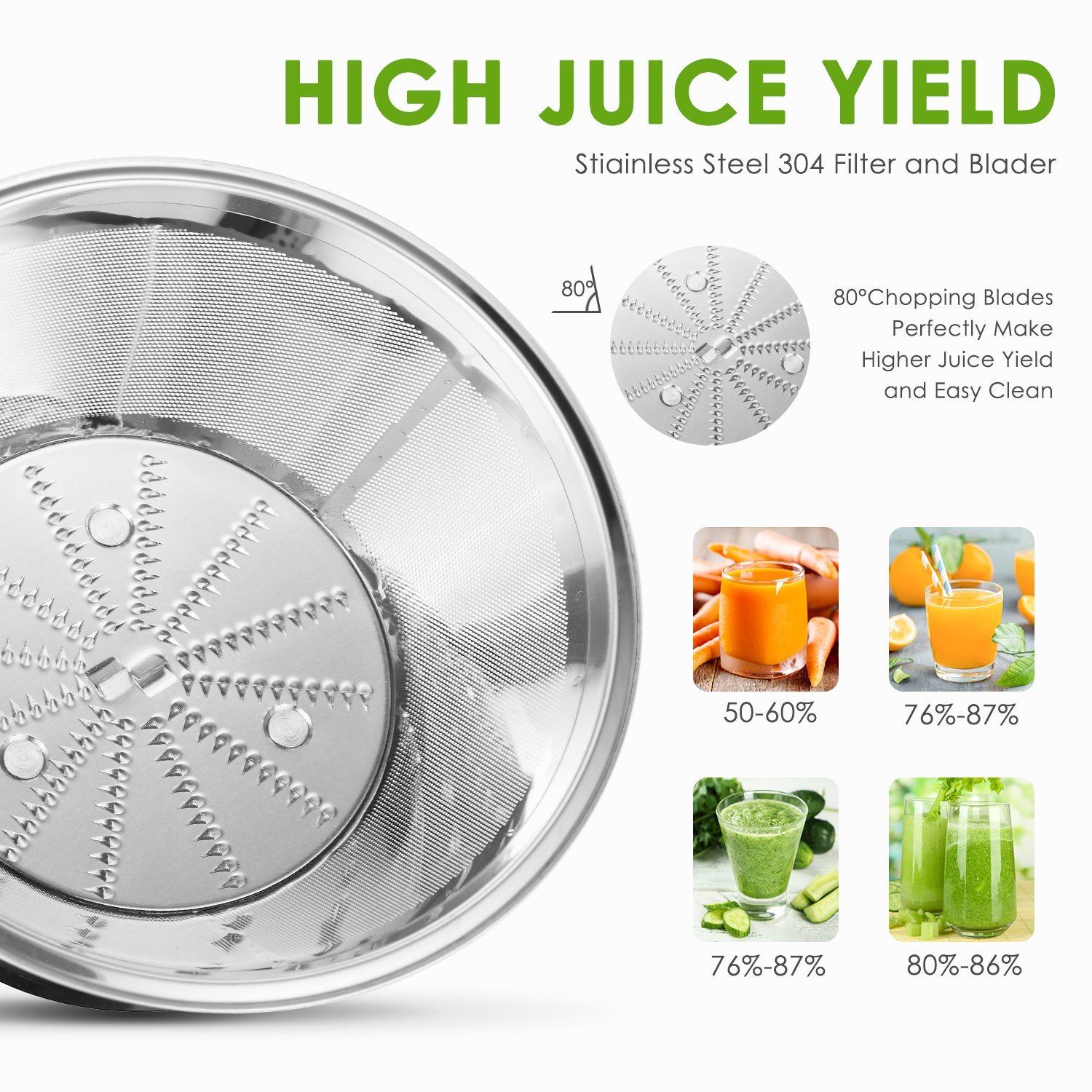 Aicok Juicer Centrifugal Juicer for Whole Fruit and Vegetable Sale Online Online