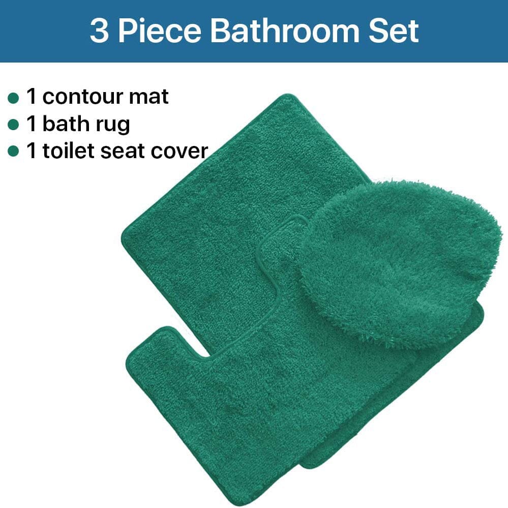 3-Piece Set: Simple Elegance by Ben&Jonah Bath Rug Buy Cheap With Credit Card