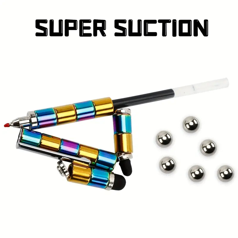 2-Pack: Decompression Magnet Metal Pen Get Authentic Sale Online