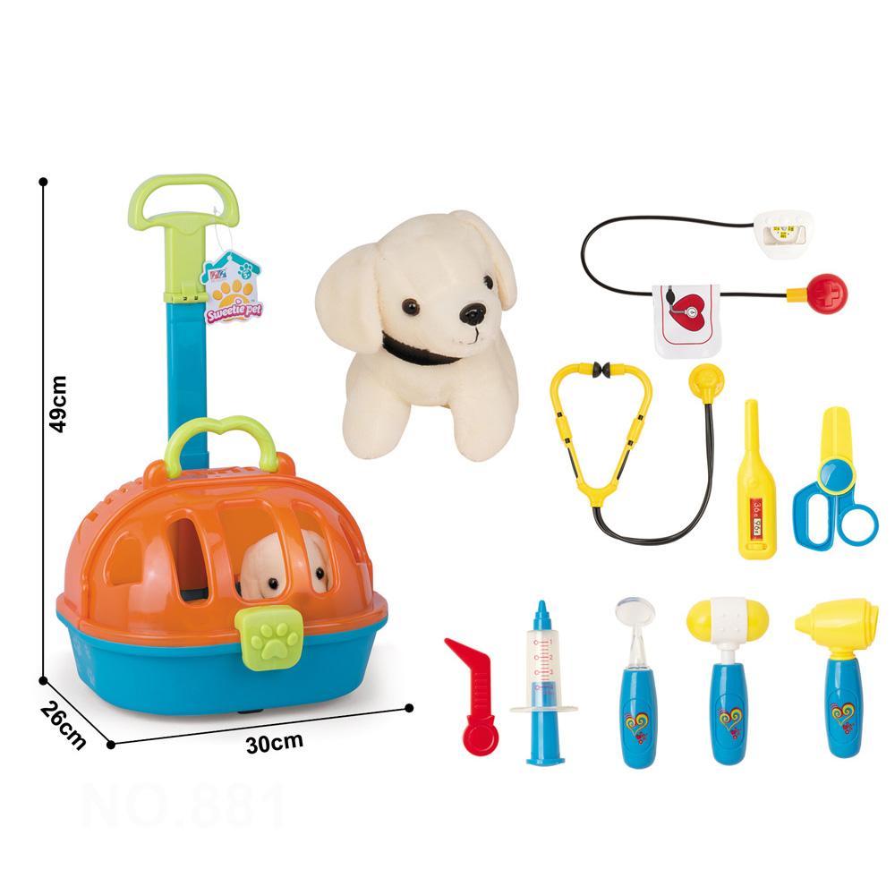 Interactive Vet Clinic and Cage Pretend Play for Kids Discount 2025 Unisex