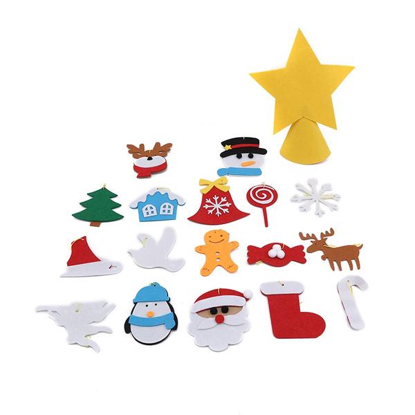 DIY 3D Felt Christmas Tree Upgraded Toddler Christmas Tree Outlet Amazon