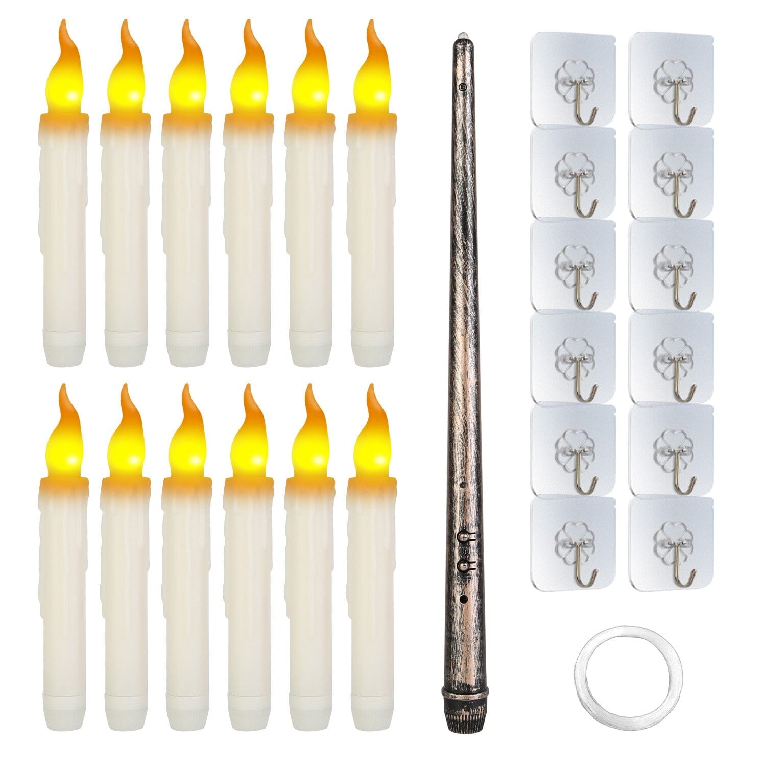 12-Pieces: Flameless LED Magic Floating Candles Outlet Recommend