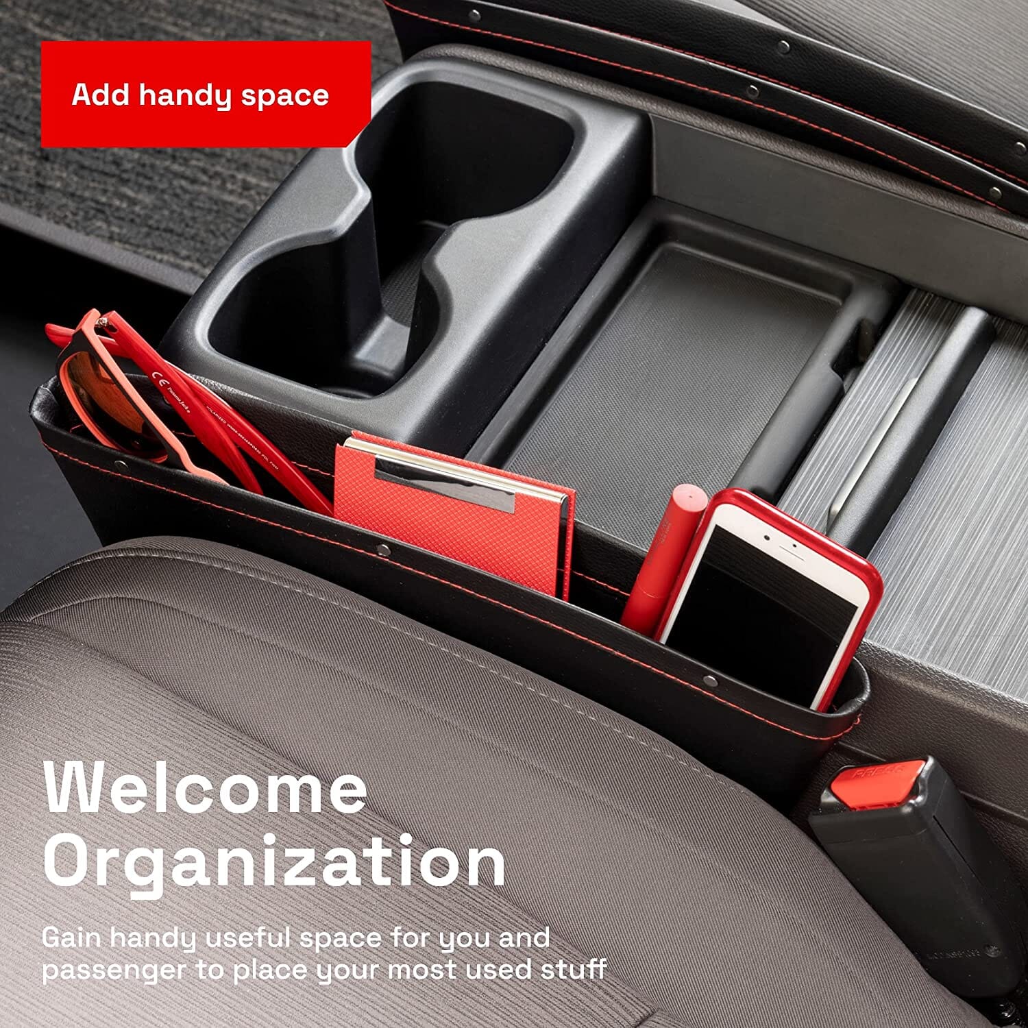 2-Pack: Gap Filler Car Seat Organizer Online