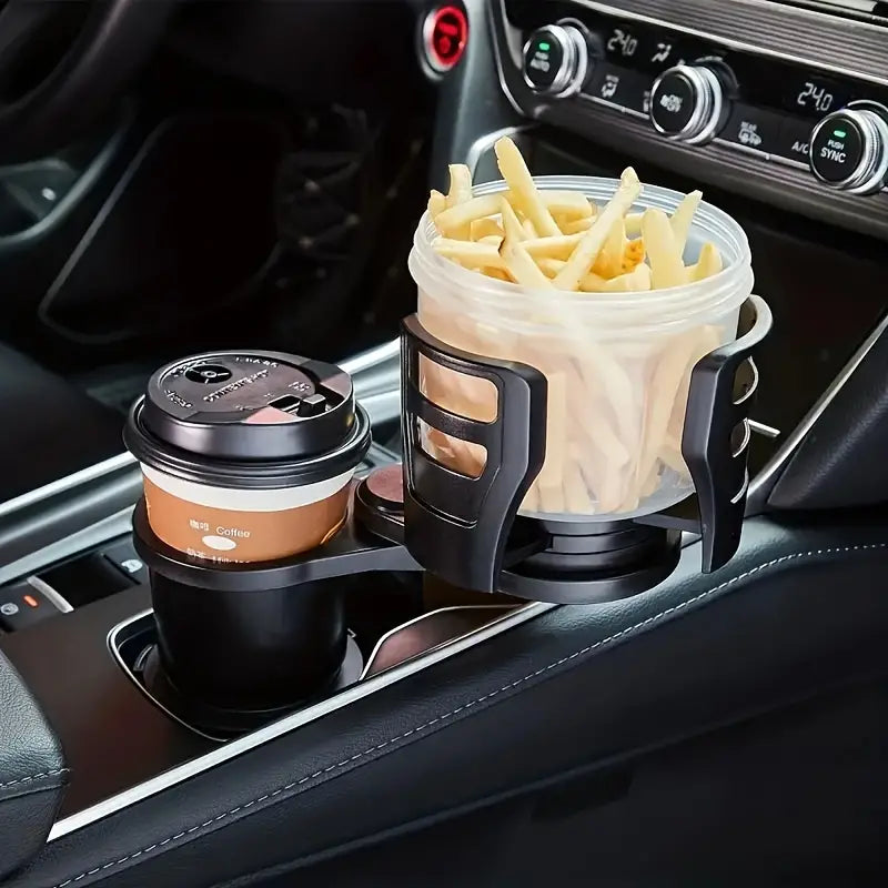 Car Adapter Adjustable Multifunctional Dual Cup Holder With Phone Holder Aromatherapy Organizer Official Site For Sale