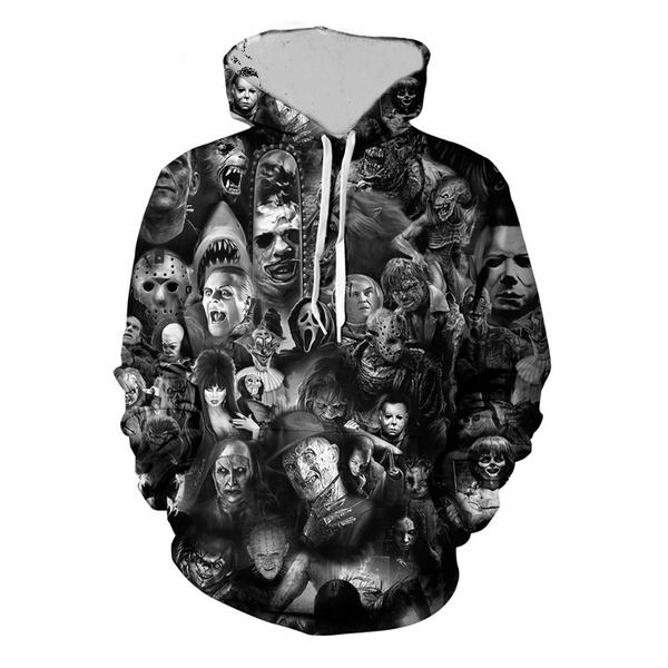 Unisex Characters Skull 3D Printed Hoodies Sale Reliable