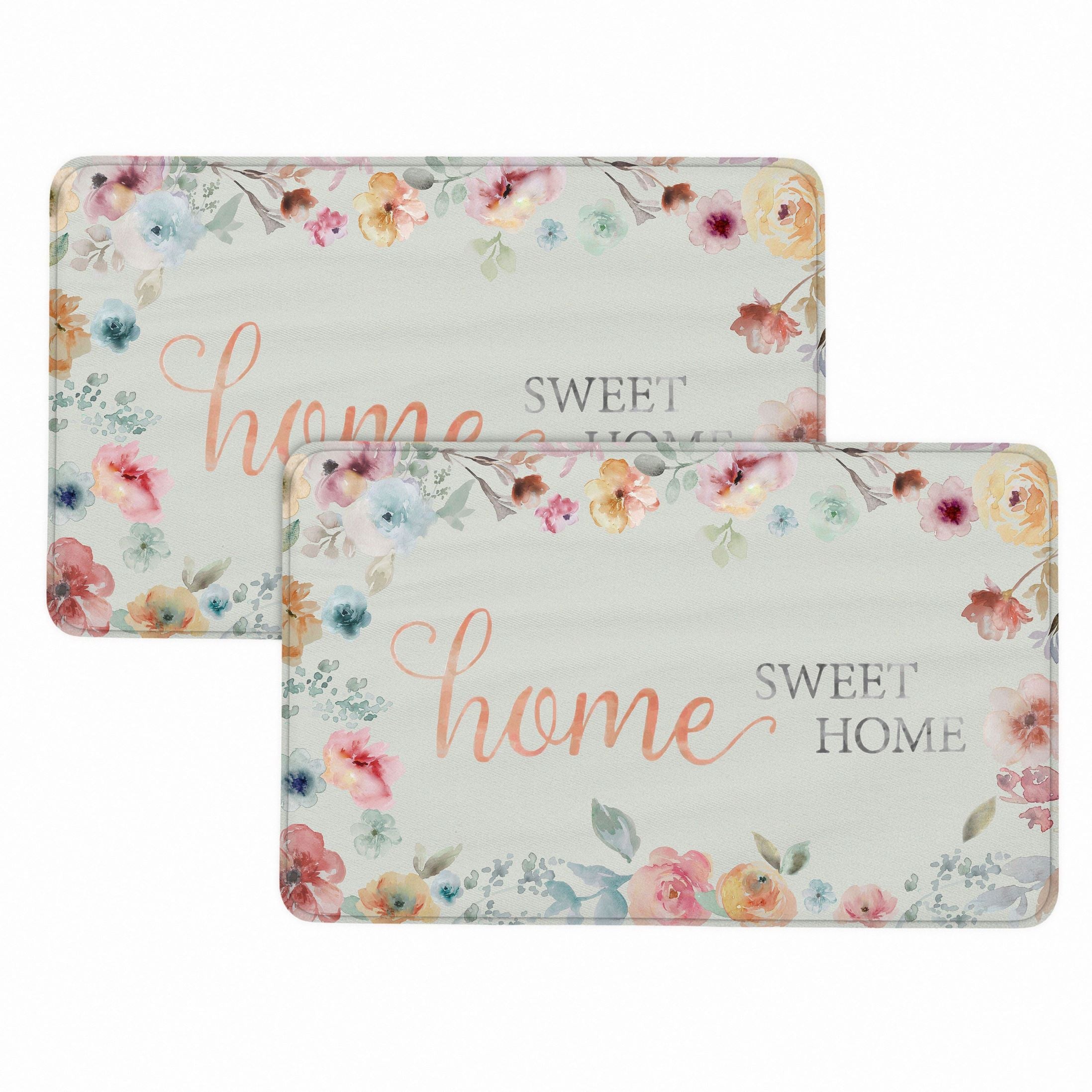 Bibb Home 1-2 Pack Anti Fatigue Cushioned Kitchen Mats Free Shipping Classic