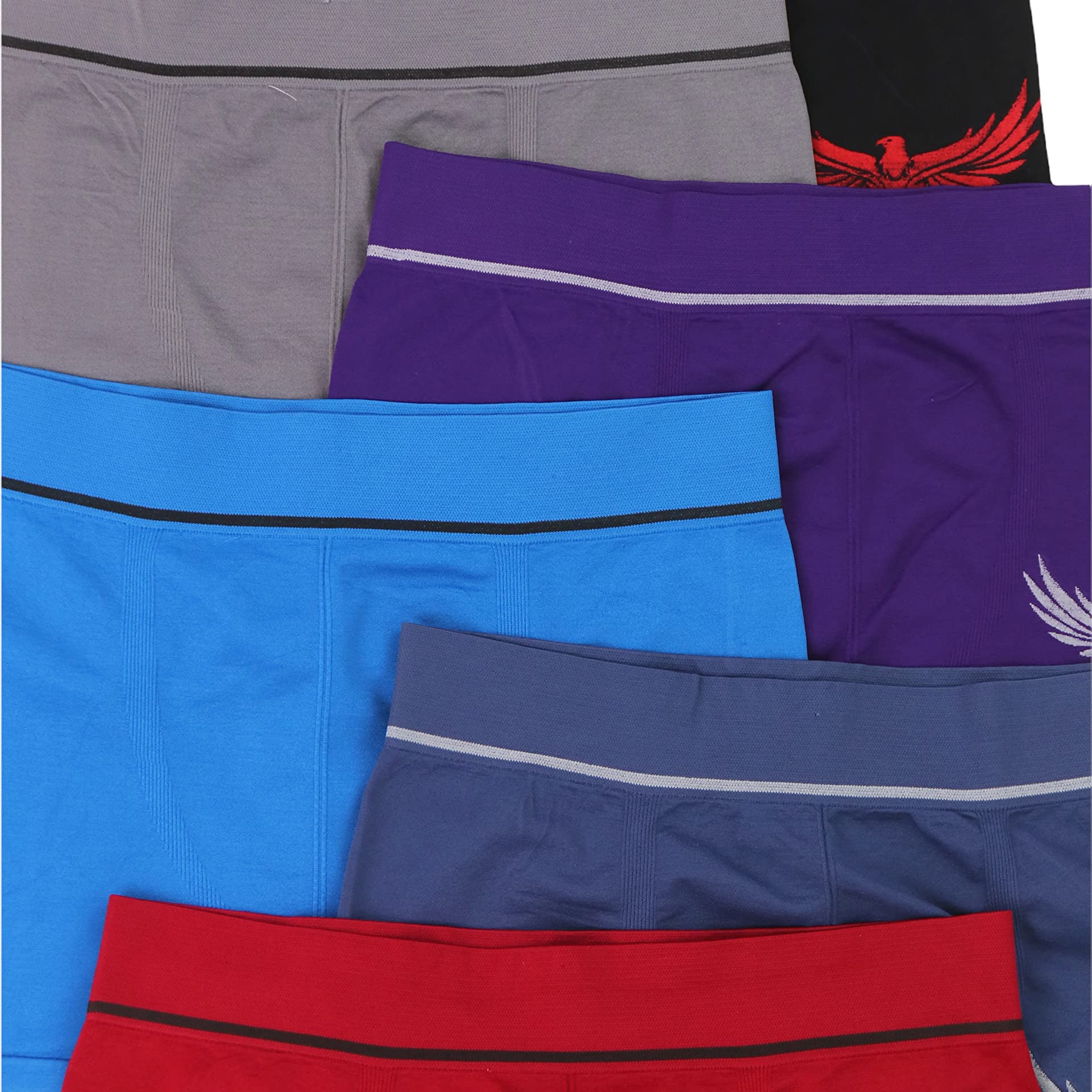 6-Pack: ToBeInStyle Men's Seamless Boxer Briefs Clearance Store Cheap Online