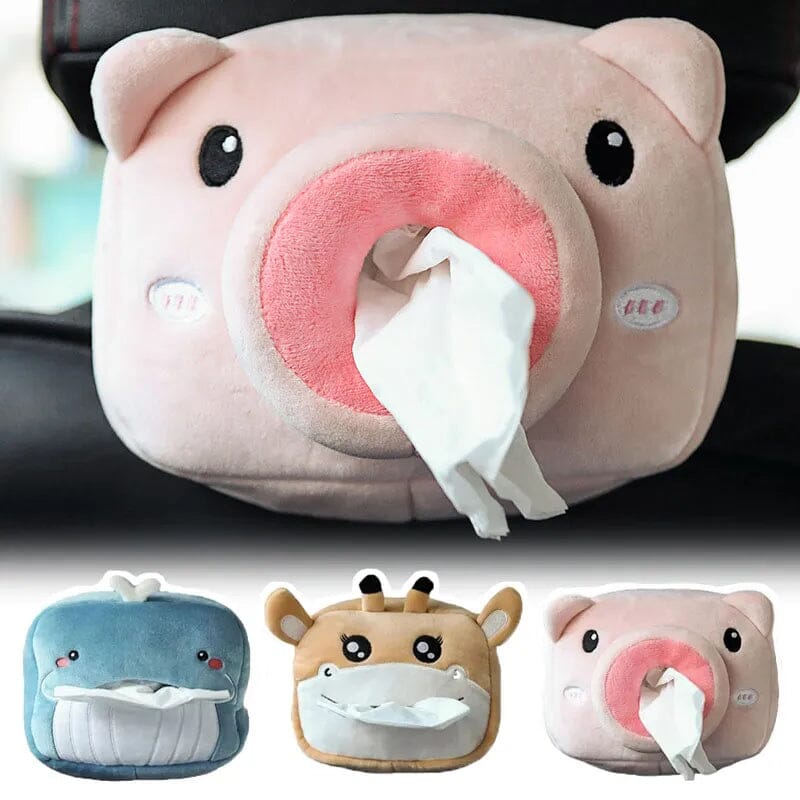 4-Pack: Cute Cartoon Car Tissue Box Cheap Pictures