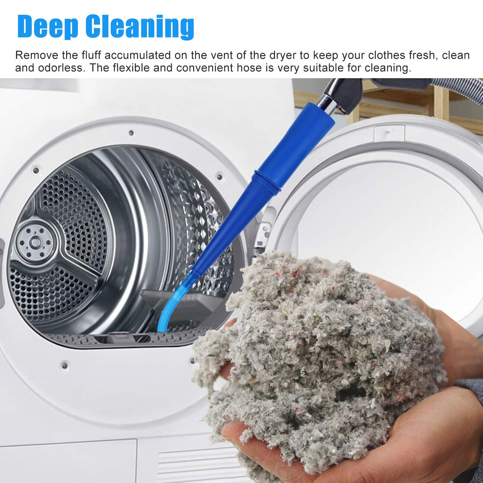 Lint Remover Brush Dryer Vent Trap Cleaner Kits Cleaning Refrigerator Pipe Hose Best Wholesale