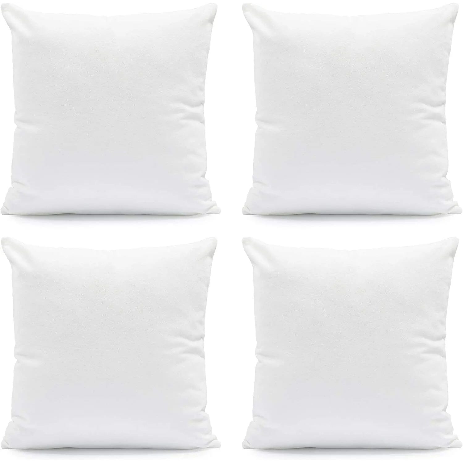 4-Pack: Decorative Throw Pillows Bed Sofa Couch Pillow Set Bounce Back Cushions Outlet Shop Offer