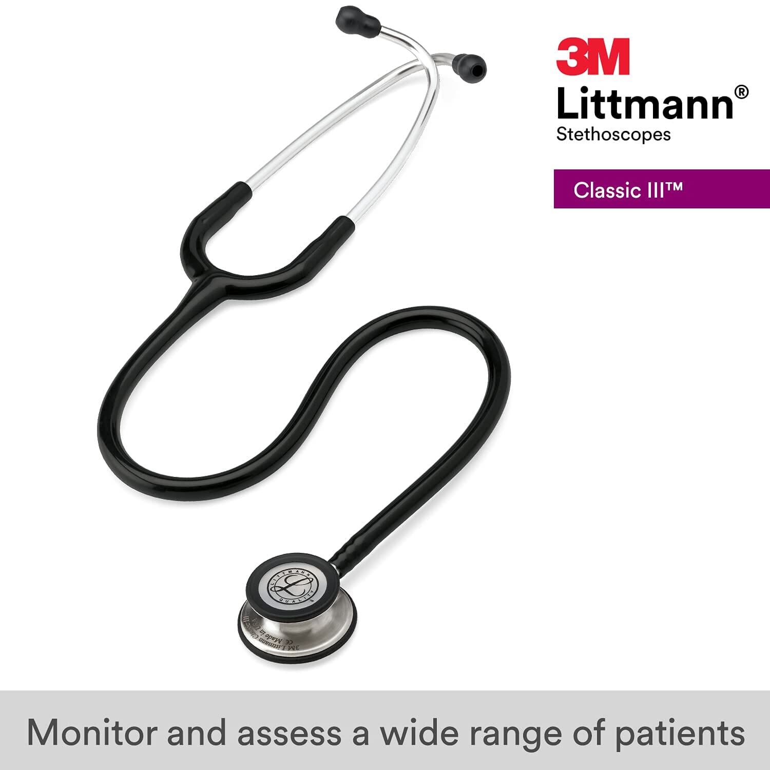 3M Littmann Classic III Monitoring Stethoscope (Refurbished) Buy Cheap Best Wholesale