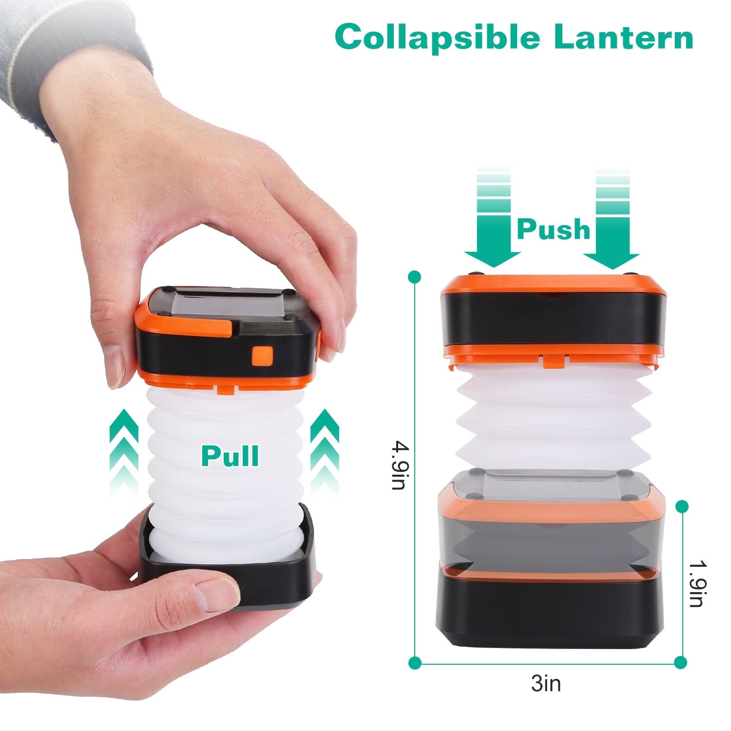 LED Collapsible Solar Camping Lantern Discount Big Discount