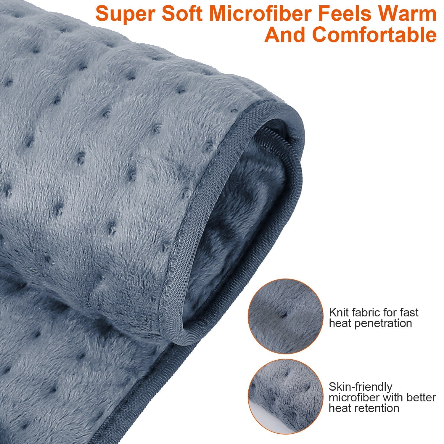 Electric Heating Pad with 9 Temperature Levels Free Shipping Inexpensive