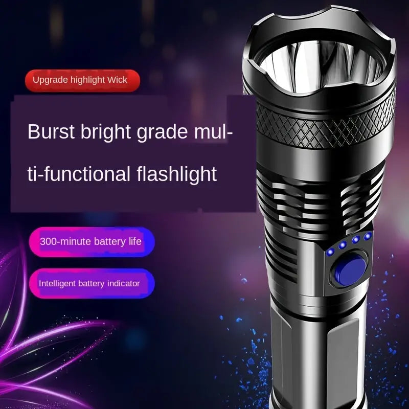 USB Rechargeable Strong Light Flashlight Sale Exclusive