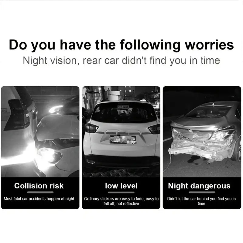 Car Truck Bumper Safety Reflective Warning Strip Stickers Cheap Sale Online Online