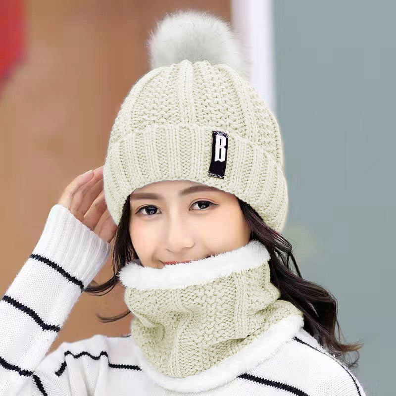 Winter Beanie Hat Scarf Set for Women Clearance Order