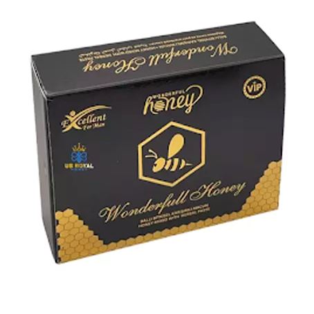 Wonderful Honey for Men - 12 x 15 Gram Sachets Bee (Black) Buy Cheap Huge Surprise