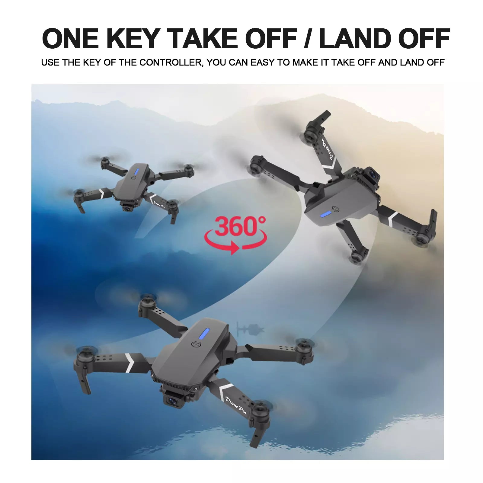 WiFi FPV RC Drone with 4K HD Camera 40Mins Flight Time Obstacle Avoidance Drone Genuine Online