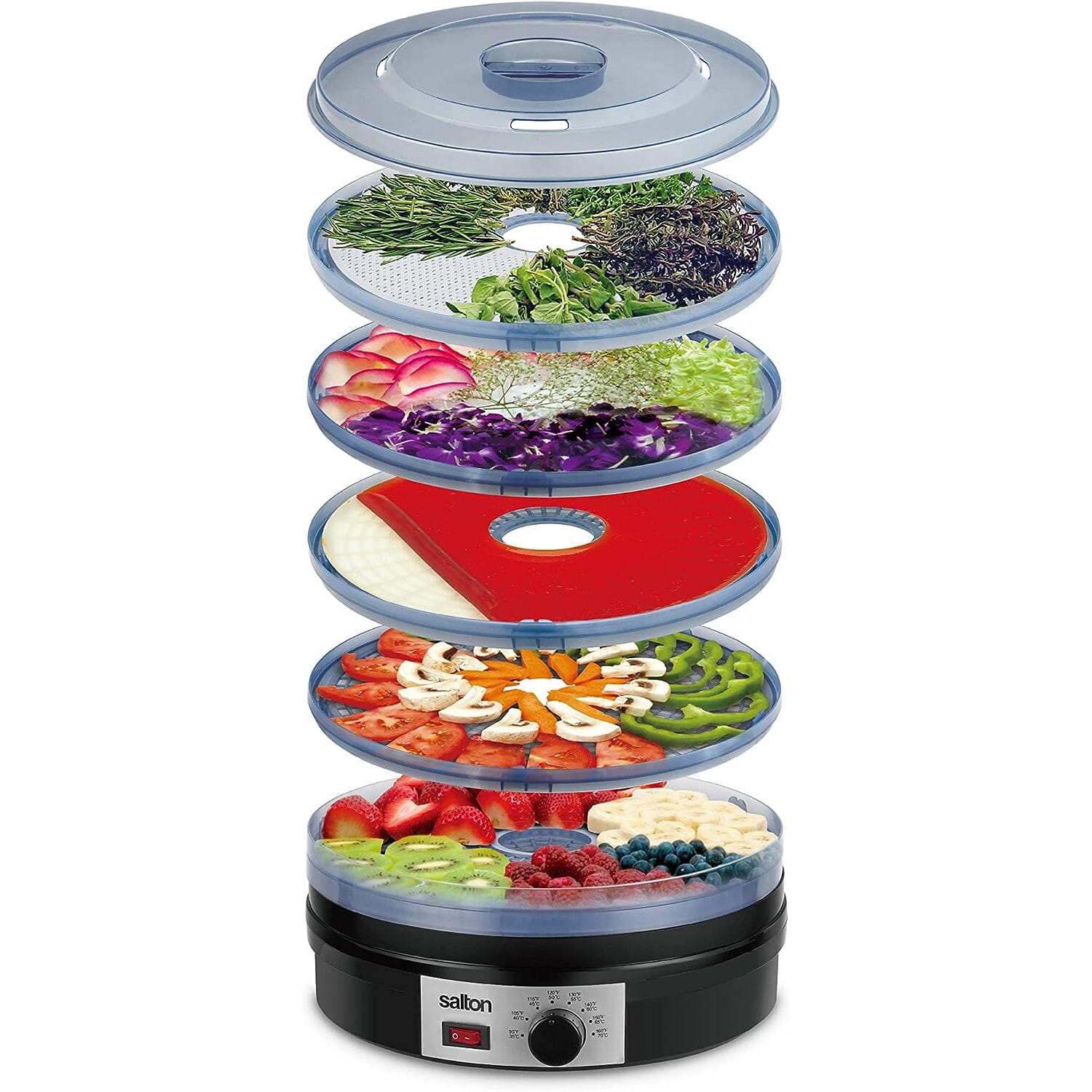 Salton Electric Food Dehydrator with Adjustable Temperature Control Really For Sale