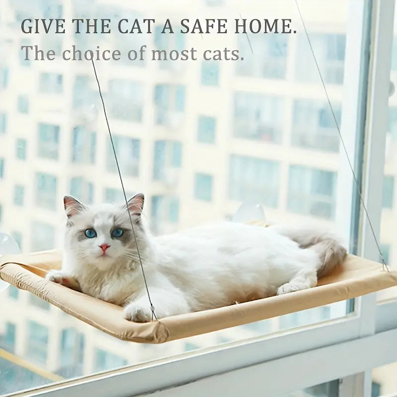 360∞ Cat Window Hammock: A Space-Saving Sunny Seat for Indoor Cats! Outlet Find Great