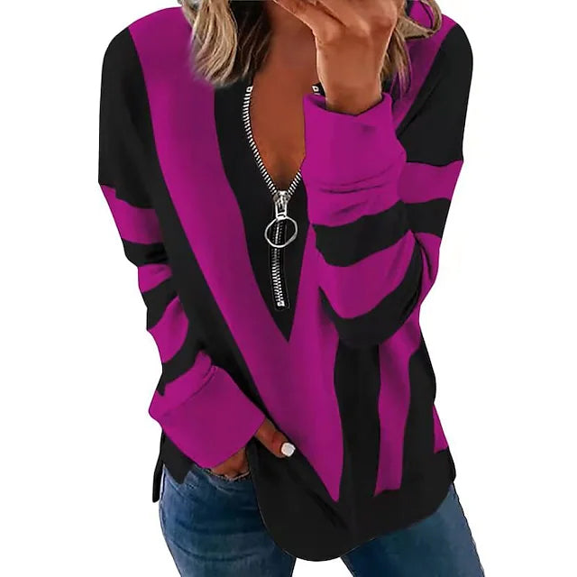 Women's Zip Shirt Long Sleeve Outlet Reliable