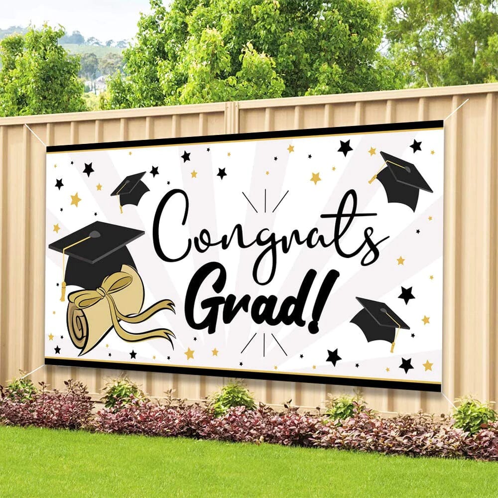 Graduation Party Hanging Swirls Strings Banner Eastbay Online