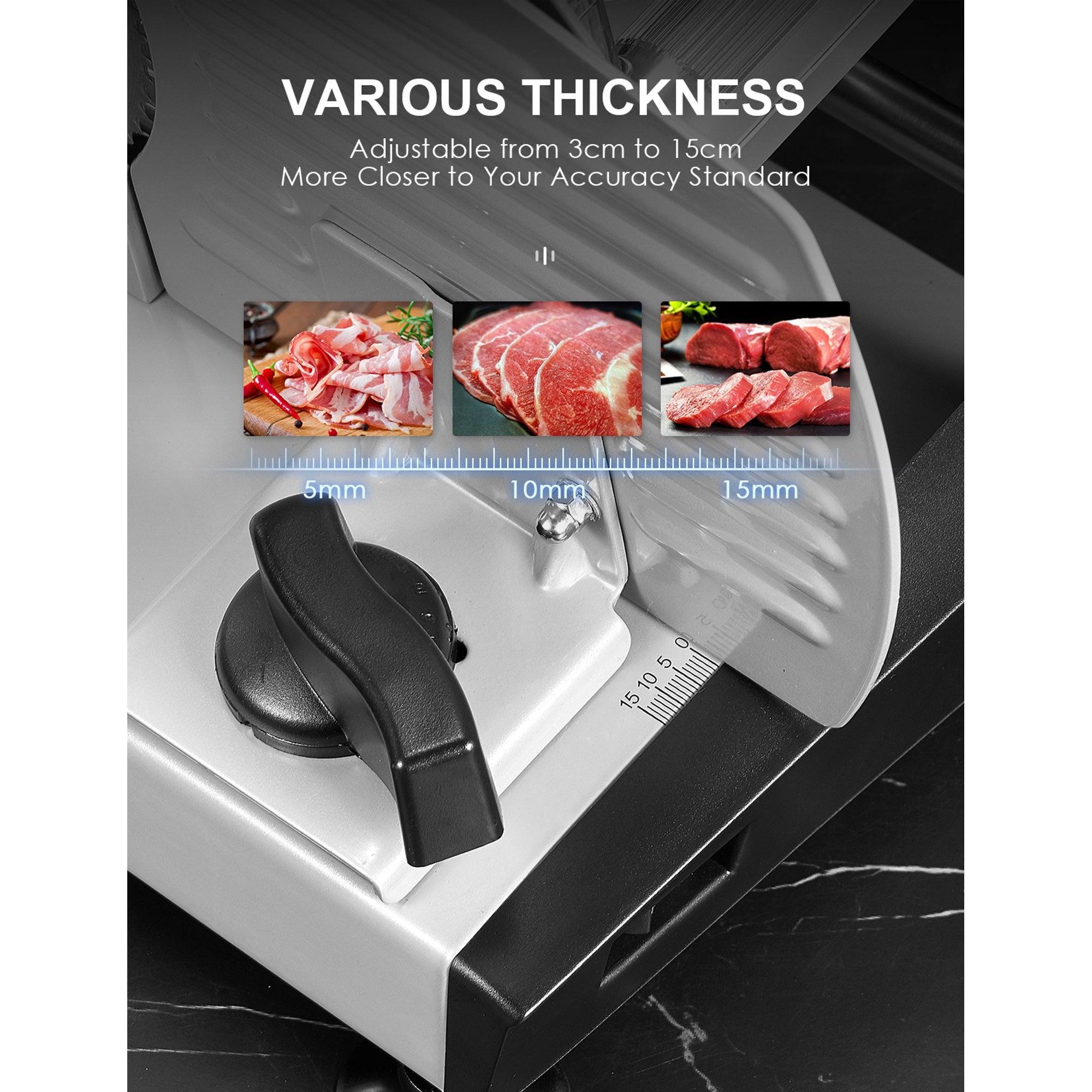 Aicok Meat Slicer with 7.5 Removable Stainless Steel Blade Shop Offer Cheap Pice