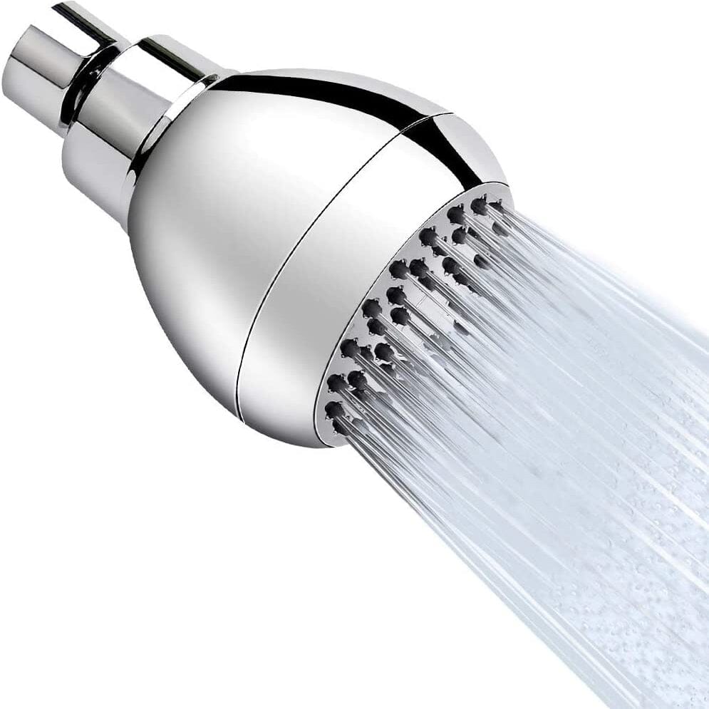 High Pressure Shower Head 3 Anti-clog Anti-leak Fixed with Adjustable Swivel Brass Ball Joint Cheap