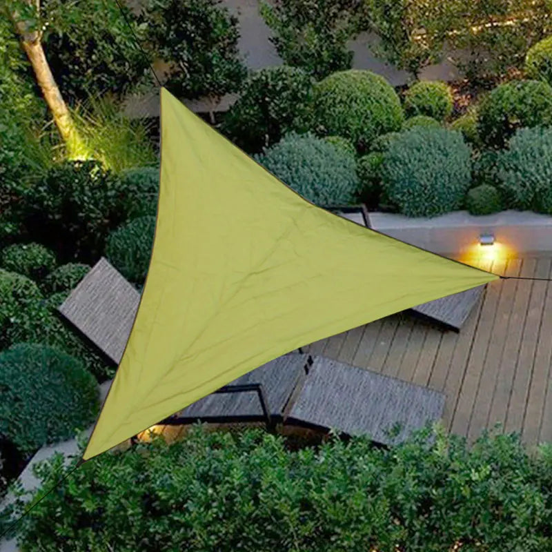 Durable Outdoor Sun Shade Sail for Terrace, Yard, Deck, and Garden - Waterproof and UV Resistant Triangle Canopy Cheap Sale From China