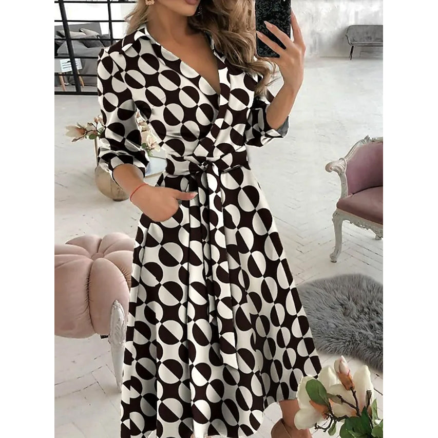 Women's A Line Dress Fashionable Cheap Online