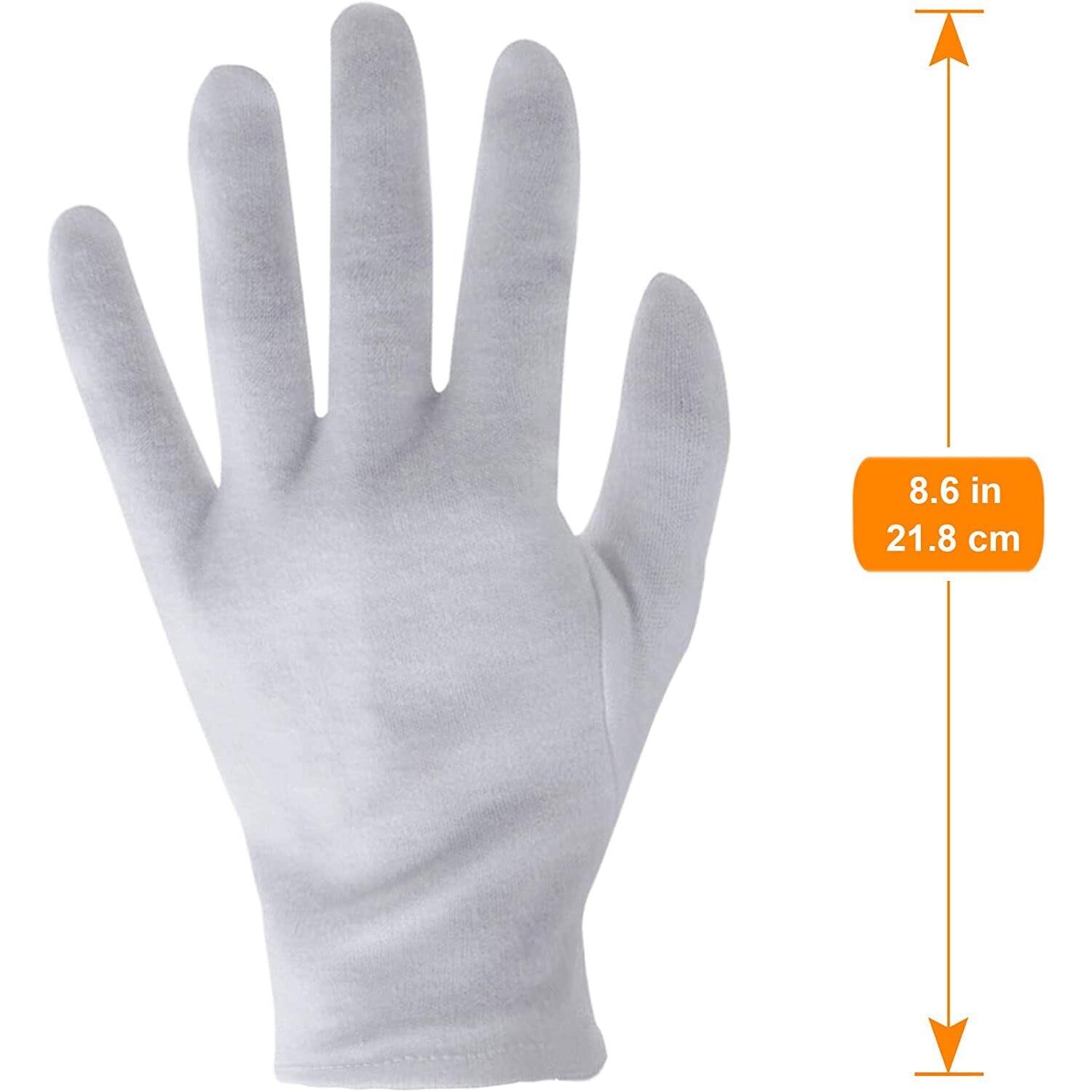 12-Pairs: White Cotton Gloves Cheap Sale Get Authentic