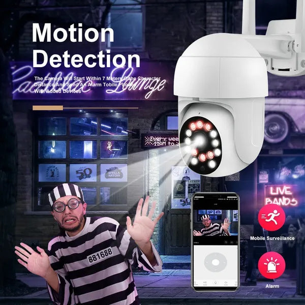 1080P Outdoor Full Color Night Vision Surveillance Camera Official Site For Sale