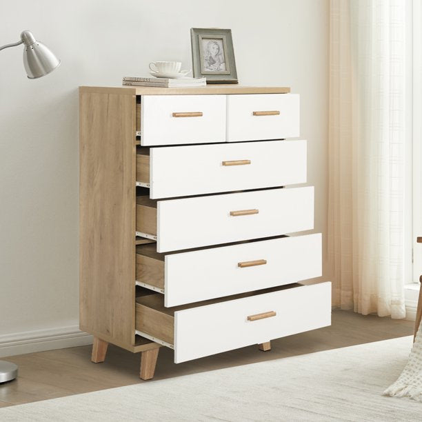 6 Drawer Dresser with Handle Free Shipping In China